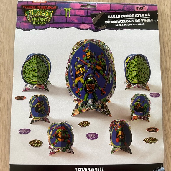 TMNT Table Decorations - Picture 1 of 3
